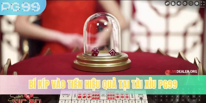 Bí kíp vào tiền hiệu quả tại Tài Xỉu PG99