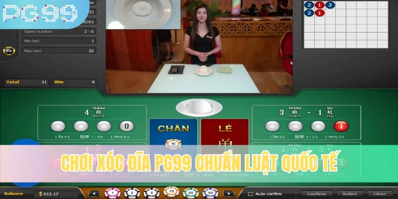 Chơi Xóc Đĩa PG99 chuẩn luật quốc tế