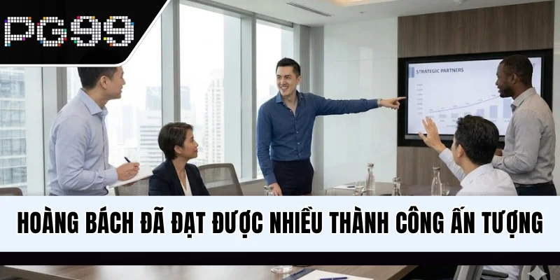 Hoàng Bách đã đạt được nhiều thành công ấn tượng