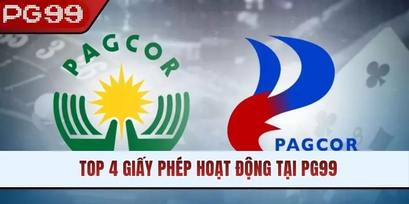 Top 4 giấy phép hoạt động tại PG99